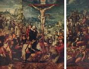The Brunswick Monogrammist Calvary oil painting